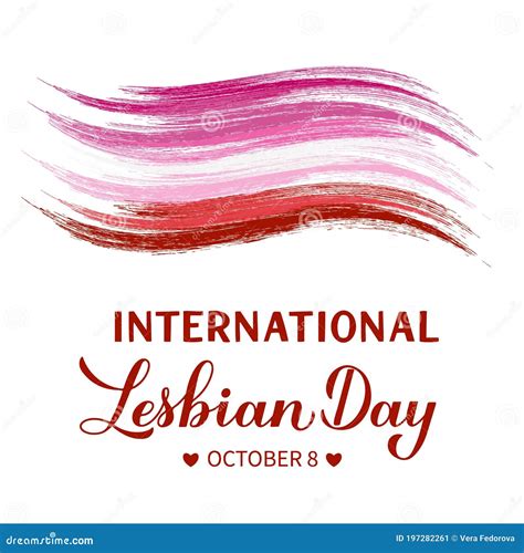 International Lesbian Day Vector CartoonDealer
