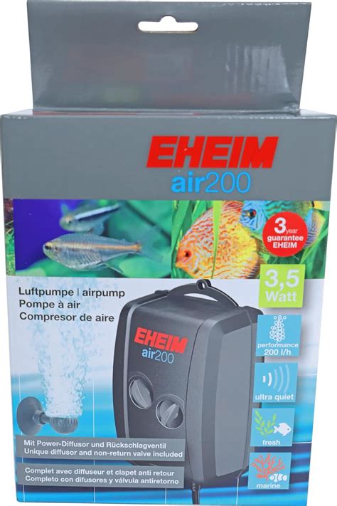 EHEIM Aquarium Air Pump 200 1 Unit Pack Of 1 Amazon Ca Pet Supplies