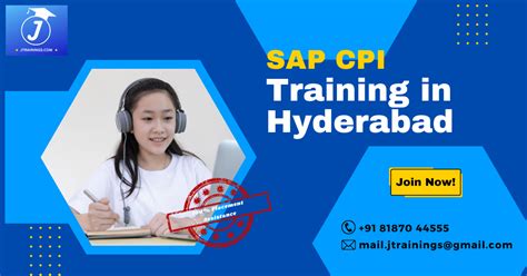 Best Sap Cpi Training In Hyderabad Sap Cpi Online Course