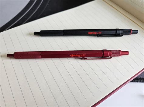 6 Mo Finance Rotring 600 Series Mechanical Pencil 0 7mm Black Body