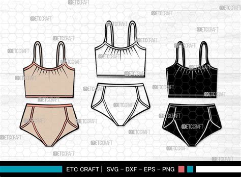 Lingerie Clipart Svg Graphic By Pixel Elites Creative Fabrica