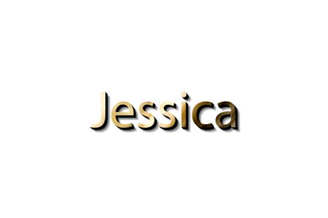 nome jessica 3d 16618618 PNG