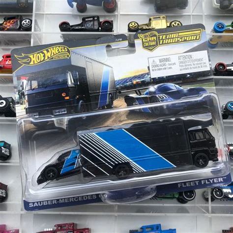 Jual Hot Wheels Team Transport Sauber Mercedes Fleet Flyer Kab Jember Guido Toyz Tokopedia