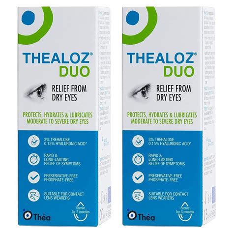 Глазные капли Thealoz Duo 2 шт - купить с доставкой по выгодным ценам в ...