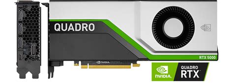 PNY NVIDIA Quadro RTX 5000 16GB GDDR6 Turing Ray Tracing Workstation