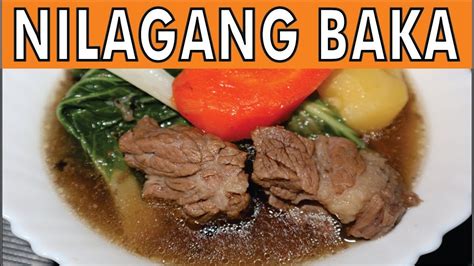 Nilagang Baka Recipe By Cookingee Youtube