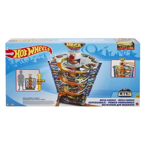 Automobilių stovėjimo aikštelė Mattel Hot Wheels City Power Parking Garage HFH ToysPlius