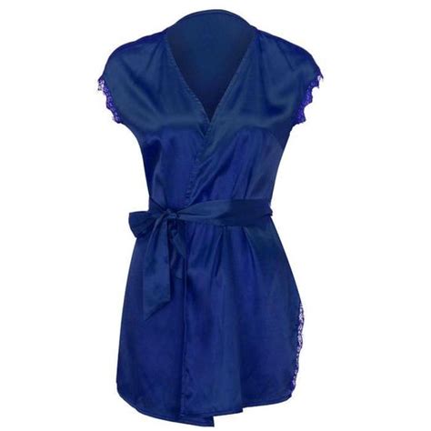 Femmes Satin chemise de nuit soie dentelle Lingerie chemise de nuit vêtements de nuit Sexy robe