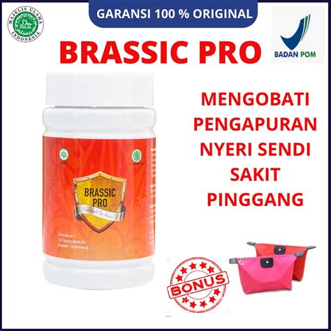 Jual BRASSIC PRO ORIGINAL 100 OBAT PENGAPURAN OSTEOPOROSIS INSOMNIA