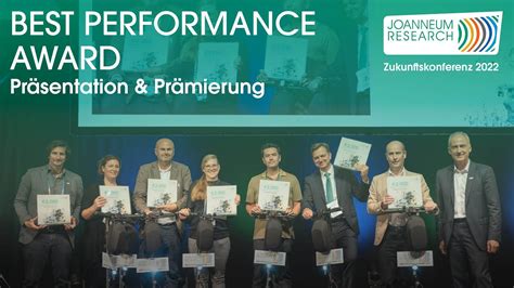 Best Performance Award Zukunftskonferenz Joanneum Research