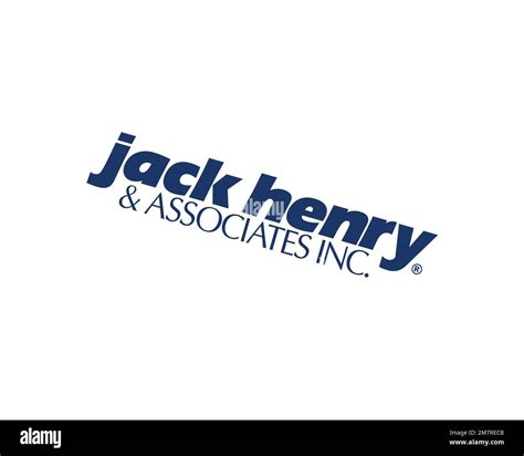 Jack Henry And Associates Rotated Logo White Background B Stock Photo