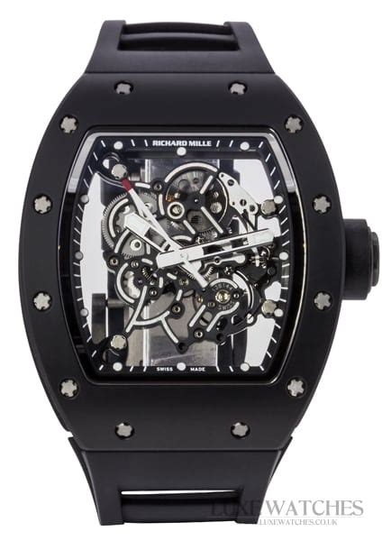 Richard Mille Rm Bubba Watson An Ti Black Edition Luxe Watches