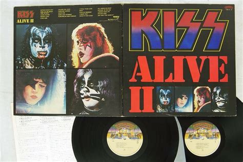 Kiss Alive Ii Gatefold 2 Lp Japan Vinyl Envío Gratis