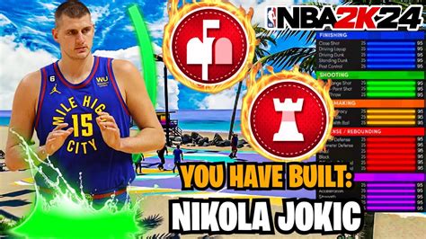 The Best Nikola Jokic Build In Nba K Next Gen Rebirth Center