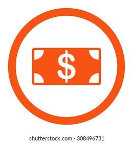 Banknote Vector Icon This Flat Rounded Stock Vector Royalty Free