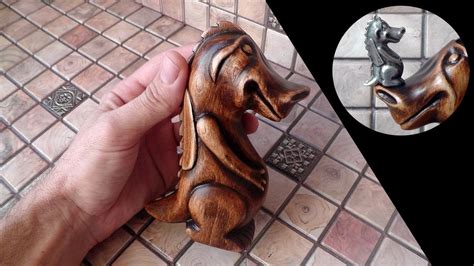 Деревянный дракон своими руками. Как сделать дракона из дерева - YouTube