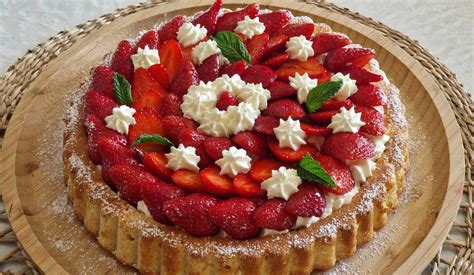 Biscuit Fa On Tarte Aux Fraises Tatagateau