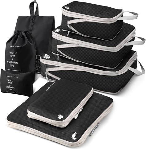 Pcs Kompression Packtaschen Set S M L Xl Compression Packing Cubes