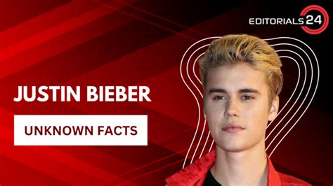 12 Interesting Facts About Justin Bieber Facts Thats You Really Wants