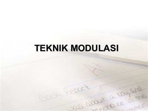 Teknik Modulasi Pdfcoffee