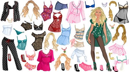 Lingerie Vector Images Over