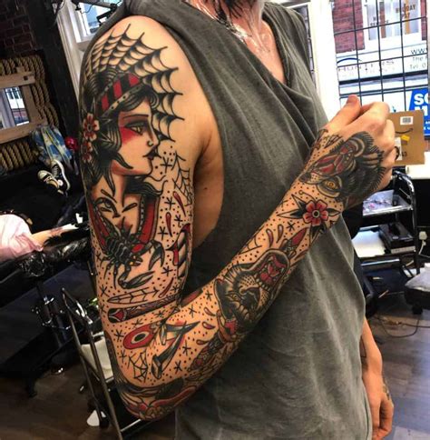 Cool Tattoo Sleeve Filler Ideas Traditional Tattoo Filler Tattoo