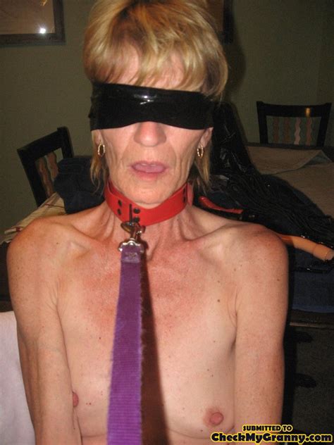 Granny In Bondage Joyously Accepts Ass And Xxx Dessert Picture