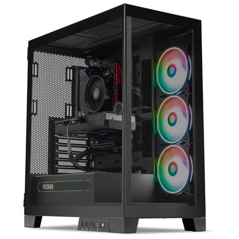 PC Gamer Pichau Fuzhu IV Intel I7 12700F GeForce RTX 4060 Ti 8GB