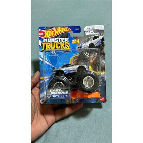 Hot Wheels Monster Trucks Nissan Skyline Gtr R Fast Furious Shopee Malaysia