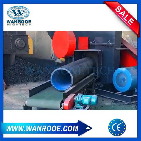 Mm Hdpe Plastic Pipe Recycling Shredder Machine Wanrooetech