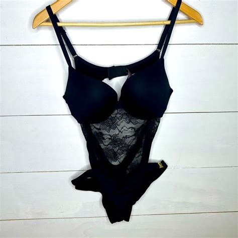 Victoria S Secret Intimates Sleepwear Victoria Secret Lingerie Teddy One Piece Bodysuit