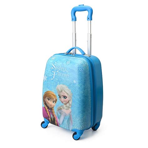 Чемодан дорожный детский для девочки ручная кладь холодное сердце ...