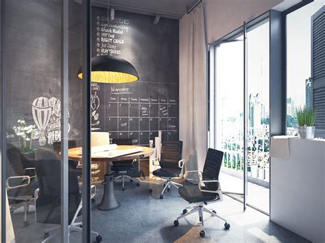 Small Industrial Office Behance