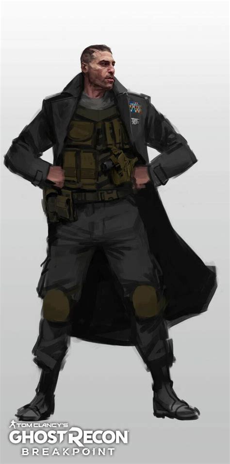 Artstation Ghost Recon Breakpoint Character Concept Art Cole D Walker Character Base