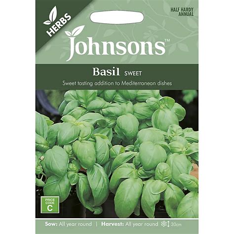 Sweet Basil Herb Seed Diy At Bandq