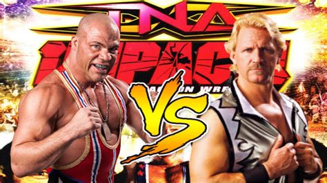 TNA Impact The Video Game Kurt Angle Vs Jeff Jarrett YouTube