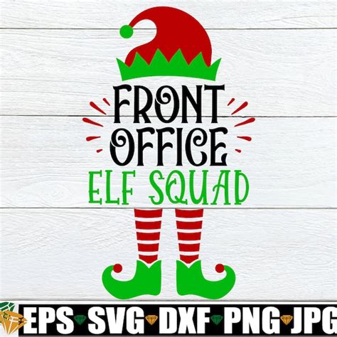 Front Office Christmas Svg Etsy