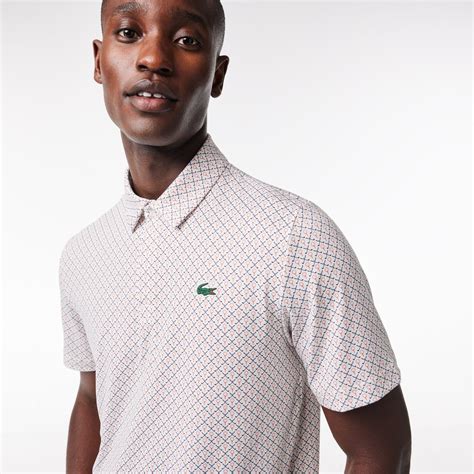 Lacoste Sport Erkek Regular Fit Desenli Beyaz Polo M Dh Occasion