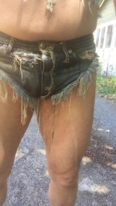 Pissing Skimpy Cutoff In Public Free HD Porn D XHamster XHamster