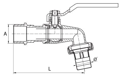 KUREK KULOWY EN 13828 A Cu DN25 1 KRAN HISZPAN Sklep Outstore Pl