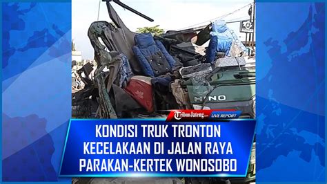 LIVE Proses Olah TKP Kecelakaan Di Jalan Raya Parakan Kertek Wonosobo