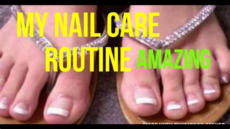 My Nail Care Toenails Care Routine At Home Youtube