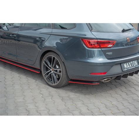 Lame Du Pare Chocs Arriere V Seat Leon Mk Cupra St Facelift Maxton