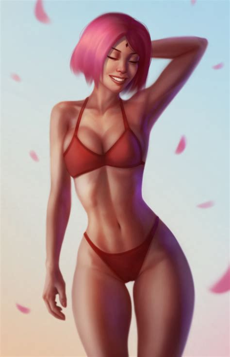 Sakura By ElwyDraws Hentai Foundry