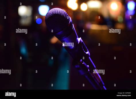 open mic  res stock photography  images alamy