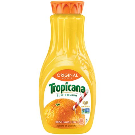 Tropicana No Pulp Juice, 59fl oz