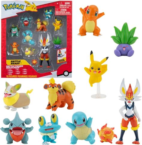 Pokemon Battle Ready Figure 10 Pack Speltrollet