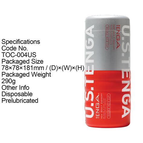 Tenga Double Hole Cup Simulated Vagina Masturbators Cup Suck Realistic Pussy Vigina Anus Sex Toy