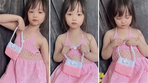 Crochet Bikini móc bikini liền thân dáng xoè dễ móc Hướng dẫn móc theo số đo YouTube