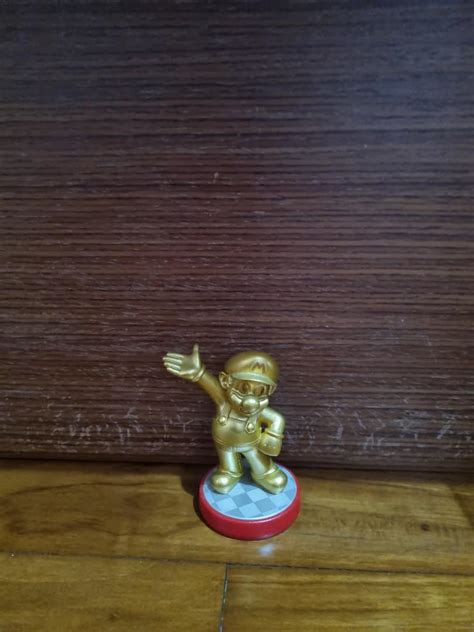 Gold And Silver Mario Amiibo Video Gaming Gaming Accessories